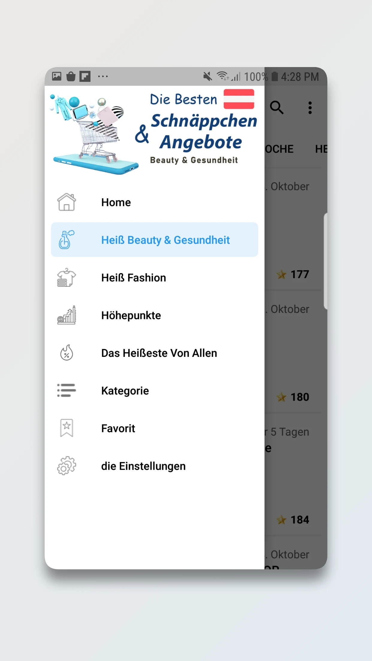 Shop Apotheke, Flaconi - AT screenshot